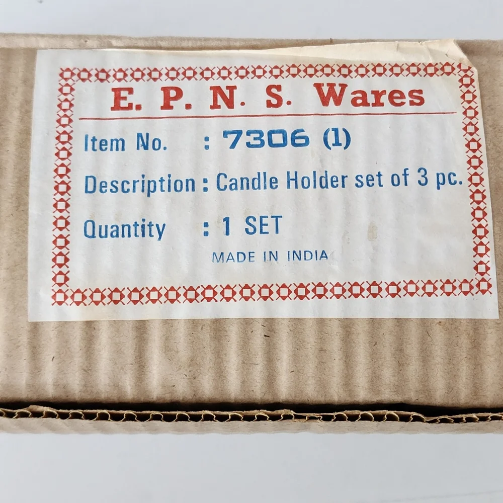 EPNS Wares silver plated
